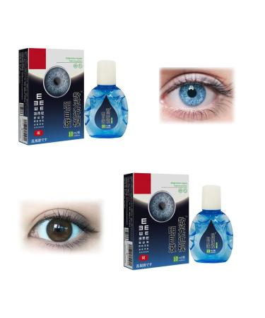 IMOCKA New Eye Care Brightening Solution from Japan 2023 New Eye Care Liquid Japan Alleviate Eye Fatigue Clear Eyesight (2PCS)