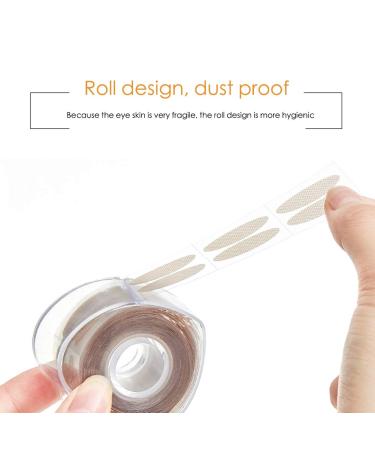 Invisible Double Eyelid Tape Stickers - 1200 Pcs/600 Pairs for Hooded and Droopy Eyes - Buy Online on GoSupps.com