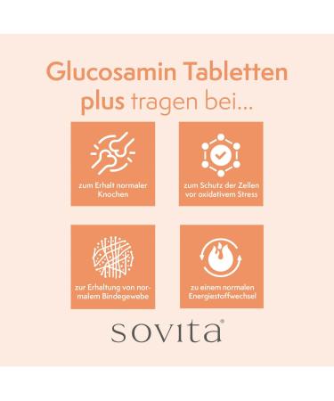 Sovita Active Glucosamin & Chondroitin Tabletten - Gelenk Unterst tzung 75 Kapseln f r optimale Beweglichkeit - Buy Online on GoSupps.com