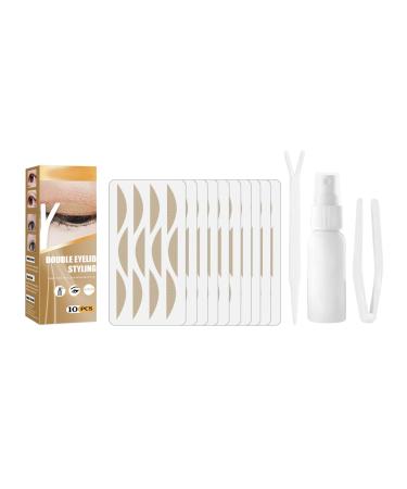 Eyelid Tape for Hooded Eyes 480 pcs Double Eyelid Stickers for Droopy & Uneven Invisible Eyelid Lift Strips Eyelid Lift Strips Lids by Design Eyelid Strips Waterproof & Sweat Resistant Eye Lift