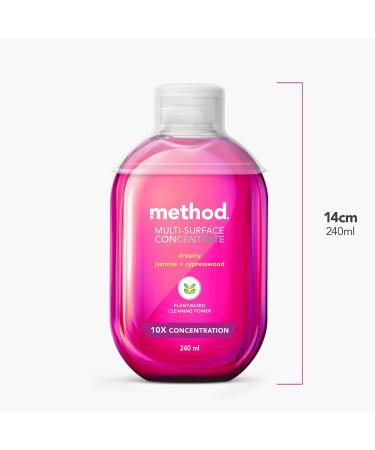 Method All Purpose Cleaner Concentrated Dreamy Jasmine and Cypresswood fragrance 240ml - Buy Online on GoSupps.com