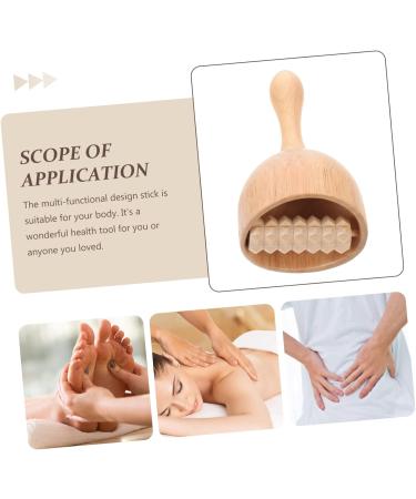 Beavorty 4-Piece Wooden Massage Kit - Body Massage Tools Swedish Cup & Acupuncture Rods for Fitness Therapy | International Shipping - Buy Online on GoSupps.com