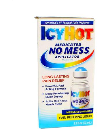 Icy Hot Pain Relieving Liquid Maximum Strength 2.5oz | Fast-Acting Relief - Buy Online on GoSupps.com
