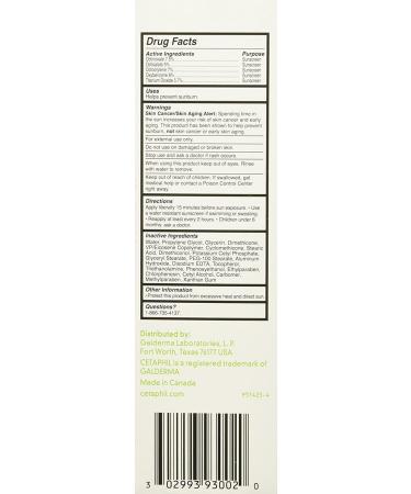 Cetaphil Daily Facial Moisturizer with Sunscreen SPF 50+ - Hydrating & Protective 1.7 oz | International Shipping Available - Buy Online on GoSupps.com