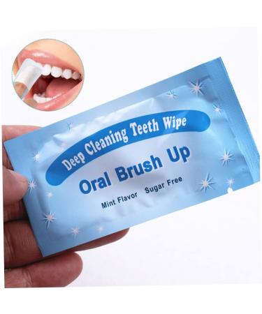 Tooth Whitening Wipes - Disposable Cleaning Towels & Teeth Cloths for Oral Hygiene | 10PC Whitening Strips Kit - Buy Online on GoSupps.com