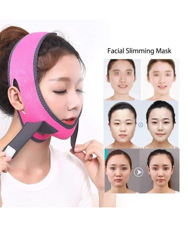 SONEW Face-Lifting Mask | Facial Slimming Belt for Neck Care | Pink Doppelkinn Solution for Women - Buy Online on GoSupps.com