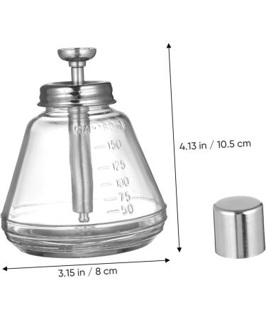 Didiseaon Glass Bottle Nail Polish Remover Bottle Push down Pump Pump Bottle Press Bottle Glass Press Bottle - Buy Online on GoSupps.com