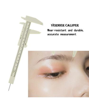 5-Piece Eyebrow Measuring Ruler Vernier Caliper Set for Perfect Tattoo and Permanent Makeup - Fresh Colors - Buy Online on GoSupps.com