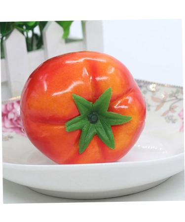 Zerodeko 30 Pcs Imitation Tomato Realistic Vegetable Model Simulated Tomato Model Fake Grapes Home Decoration Photo Prop Faux Plants Tomato Fake Fruit Red Foam Cherry Tomatoes - Buy Online on GoSupps.com