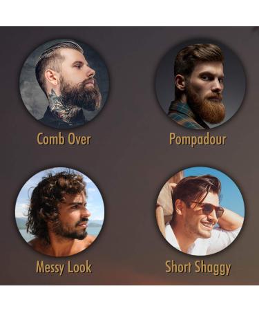 Woodys Pomade for Men 3.4 oz 2-Pack - Medium Hold Styling Cream for Texture and Shine - Water-Soluble Formula for All Hair Types - Buy Online on GoSupps.com