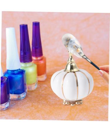 minkissy Nail Art Practice Holder Acrylic Nail Diy Nail Art Display Stand Nail Tips Stand Holders Fake Nail Display Magnetic Nail Kickstand Nail Stand Holder White Lip Gloss Earth Tones 5.4x3.5cm White - Buy Online on GoSupps.com