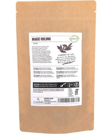 Th Oolong noir Taiwan 100g Th Oolong Formosa Magic Oolong th noir semi-ferment TeaClub Black Tea - Buy Online on GoSupps.com