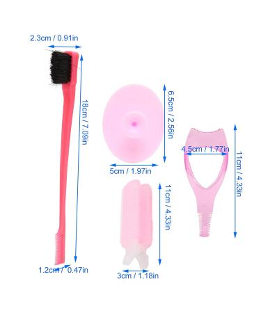 Premium Hair Curler & Beauty Set - Hair Dressing Face Cleaning Brush Eyebrow & Eyelash Tools - International Shipping - Buy Online on GoSupps.com