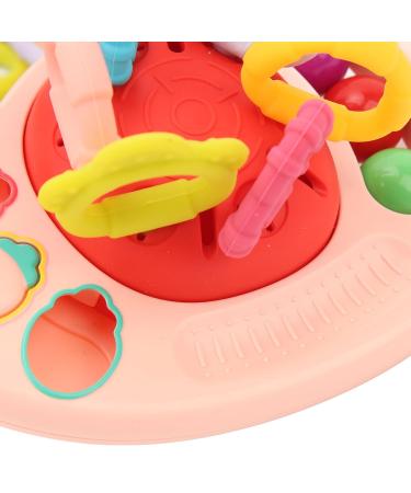 Silicone Radish Teething Toy for Toddlers - Pink | Safe & Engaging Sensory Toy for Nursery - Buy Online on GoSupps.com