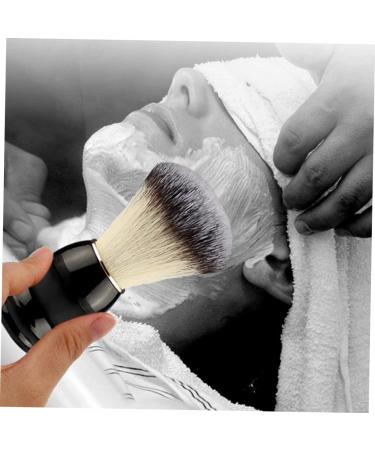 Frcolor 2-Pack Manual Shaving Brush - Eco-Friendly Facial Tool for Perfect Lather & Sustainable Shaving - Buy Online on GoSupps.com