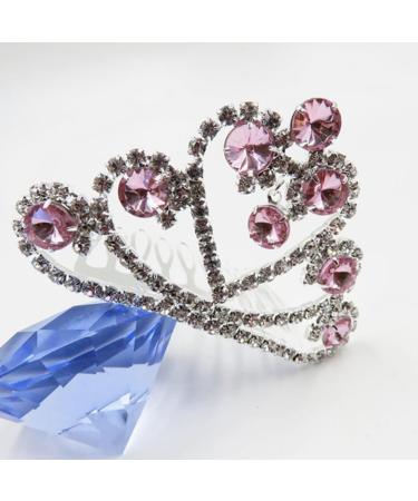 Ipetboom Daily Use Hair Accessories Crown Comb Crowns for Kids Rhinestone Headpiece Kids Hair Accessories Crystal Crown Kids Crown Hair Accessories for Kids Child Rhinestones Hair Comb - Buy Online on GoSupps.com