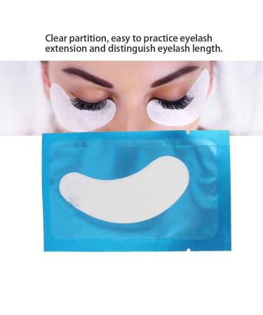 50 Pairs Anti-Aging Eye Pads for Eyelash Extensions - Lint-Free Hydrogel Gel Patch (Blue) | Professional Eye Care - Buy Online on GoSupps.com