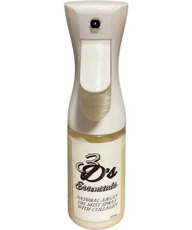 3D's Essentials Natural Argan Oil Mist Spray with Collagen