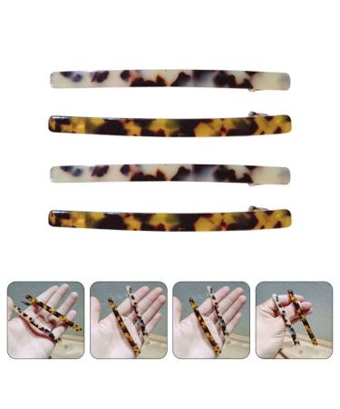 French Patent Hair Clip Set - 4 Medium Automatic Hairpins for Women | Removable Inner Rods - Buy Online on GoSupps.com