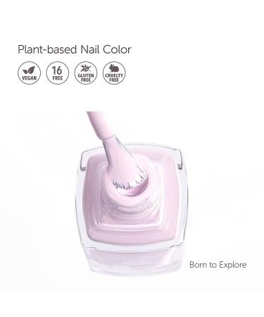 Nailtural Origin Nail Polish - Born to Explore Lavender | 7-Day Long Lasting, Vegan & Cruelty-Free Formula - Buy Online on GoSupps.com