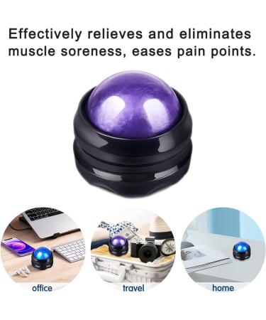 Phcomrich Manual Massage Roller Ball - Ultimate Therapy Tool for Sore Muscles & Stress Relief - Pink - Buy Online on GoSupps.com