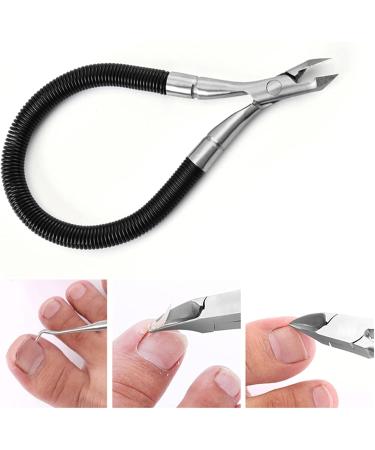 Nail Clippers Spiral Spring Cuticle Trimmer Nippers Cleaner Nail Gap Remover Dead Skin Rescue Hangnail(Blue) - Buy Online on GoSupps.com