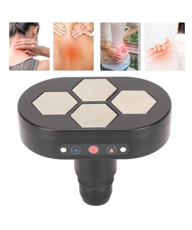Fascia Massage Head - 18mm Caliber 3 Heating Gears Reduces Fatigue Oval Replacement Muscle Massage Head for Ultimate Relaxation - Buy Online on GoSupps.com