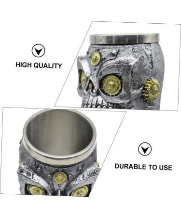 1 Piece Mechanical Skull Hairdressing Holder Hairdressing Tool Storage Stand for Hairdressing Combs Desk Accessories Key Ring Organiser Resin - Buy Online on GoSupps.com