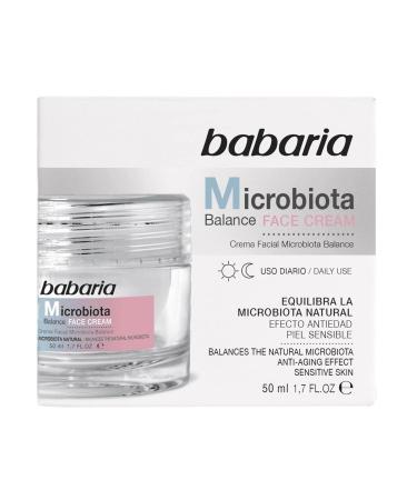 Babaria Microbiota Balance Facial Cream Daily Use Sensitive Skin 50Ml Huidverzorgingsproduct