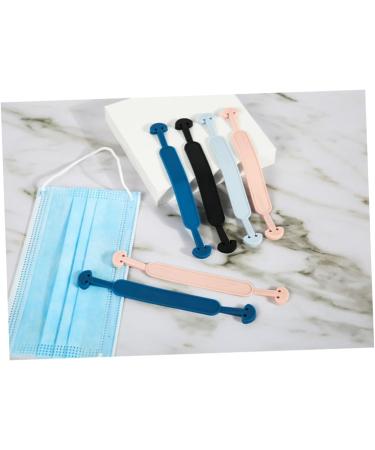 Gatuida 60 PC Ergonomic Ear Protection & Anti-Slip Mask Accessories - Pain Relief Slide Inhibitors Tape & Ear Hooks for Face Masks - 15x1.5x0.3 cm - International Shipping Available - Buy Online on GoSupps.com