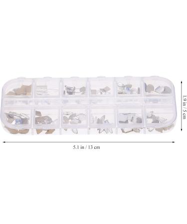 Minkissy 1 Box Nail Drill Nail Art Sequins Nail Tip Decal Nail Glitter Sequins Nail Art Diamond Manicure Jewelry Decoration Rhinestones Manicure Charm Crystal 3d Metal Sticker White - Buy Online on GoSupps.com