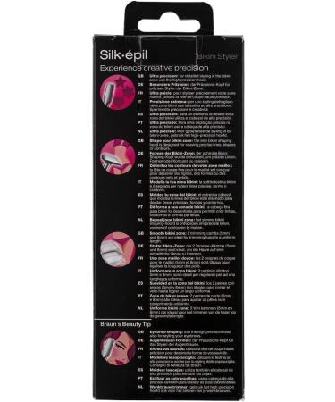 Braun FG1100 Silk- pil 3in1 Trimmer Finisher with 4 Accessories including a Precision Head Pink - Buy Online on GoSupps.com