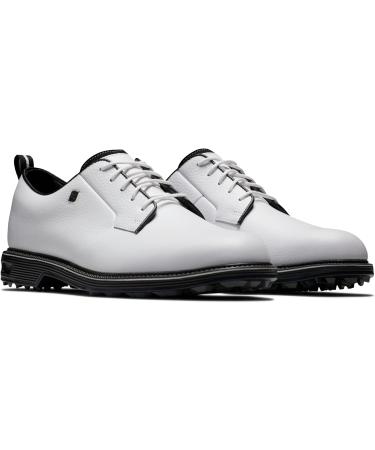 Footjoy Men's Premiere Series Field Golf Shoe - 42.5 EU - White & Black - Premium Performance & Comfort for Golf Enthusiasts - Buy Online on GoSupps.com