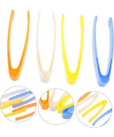 TOYANDONA 20pcs Plastic Tweezers for Kids | Child-Friendly Emergency Kit Accessories | Short Hair Tweezers for Children - Buy Online on GoSupps.com