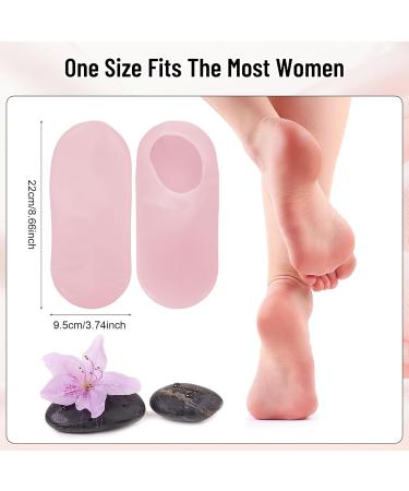 Apricitie Silicone Moisturizing Socks - 3 Pairs Anti-Slip Gel Socks for Ultimate Foot Care - Buy Online on GoSupps.com