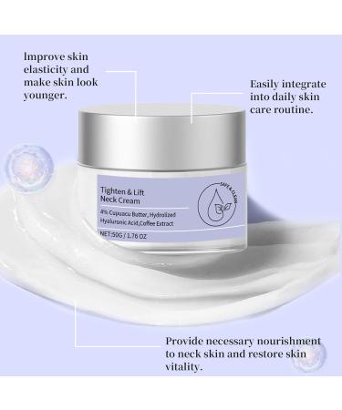 Xumann Go Pure Tighten and Lift Neck Cream Neck Tightening Cream Anti Aging Smoothes Wrinkles Skin Tightening and Repair Decolletage Cream - Buy Online on GoSupps.com