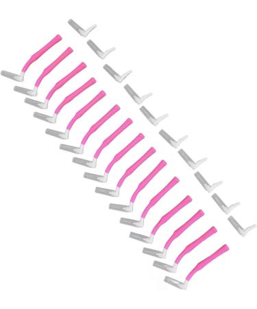 Small L-Shaped Interdental Brush - Push-Pull Oral Care & Tooth Whitening 25 Pink Cleaning Brushes - Buy Online on GoSupps.com