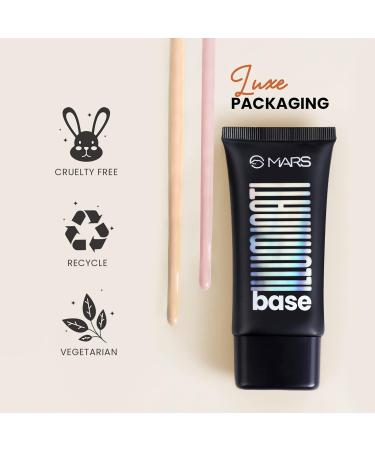 Illuminati Base Dewy Primer with Highlighter - Gold 45ml | Glowy Face Makeup & Natural Finish Strobe Cream | GOLD BEAM-01 - Buy Online on GoSupps.com