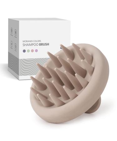 ZMCLG scalp massage brush shampoo brush for peeling and head massage premium head massage brush wet & dry stimulate hair growth yellow