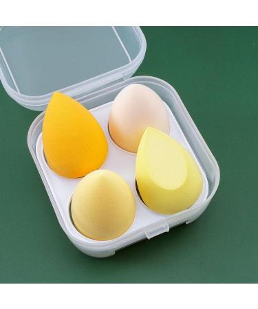 Premium Makeup Sponge Egg Latex-Free Makeup Puff Beauty Foundation Blend Sponge Wet and Dry Multifunctional Professional Makeup Tools Safe to Use on Your Skin Beauty Blender (Yellow) - Buy Online on GoSupps.com
