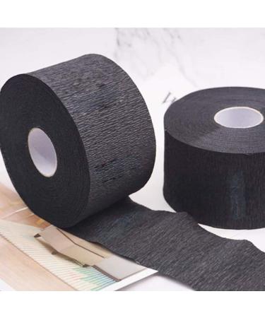 NMB Black Disposable Neck Barber Neck Tape Protection Paper Strips Paper Neck Ruffle Roll - Buy Online on GoSupps.com
