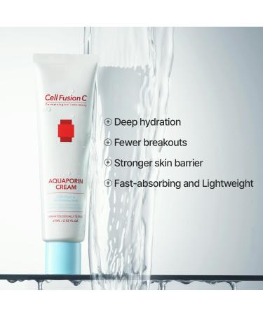 Cell Fusion C Post Alpha Aquaporin Cream - Hydrating Daily Moisturizer for Dehydrated & Sensitive Skin with Hyaluronic Acid 2.02 fl. oz - International Shipping Available - Buy Online on GoSupps.com