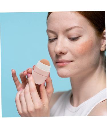 Housoutil Volcanic Stone Oil-absorbing Ball Facial Massager Mini Oil Skin Deoiling Product Face Degreasers 5x3cm Pink - Buy Online on GoSupps.com