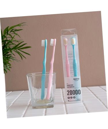 Minkissy Organic Vegan Soft Toothbrush | Sensitive Gums Care | Manual & Children's Toothbrush Set | 2-Pack for Pregnant Women - Buy Online on GoSupps.com
