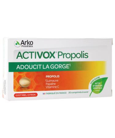 Arkopharma Activox Propolis Sucking Tablets 20 Tablets