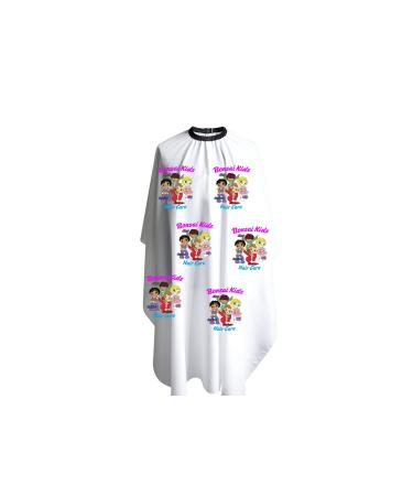 Bonsai Kids Haircut Cape - Kids - Toddlers - Children | Water Resistant Adjustable Neck Closure - Home and Salon