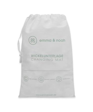 Emma & Noah Leo Gray Wrap Pad - Washable Diaper Bag Organizer for Strollers | 82x52 cm | Perfect for On-the-Go - Buy Online on GoSupps.com