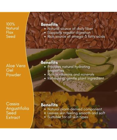 GuzHealth Colon Cleanser Fiber Detox Eliminate Toxins Constipation Relief Improve Digestion - Fiber Powder 30 Day Supply Includes Measuring Scoop - Buy Online on GoSupps.com