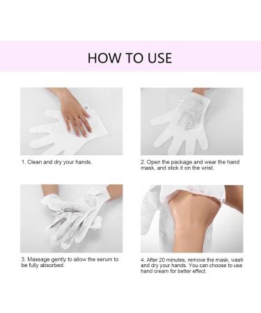 Hand Peeling Mask Moisturizing Hands Exfoliating Peeling Mask Lavender Hands Lightening Dead Skin Remover Hand Spa Revives Dry and Rough Skin - Buy Online on GoSupps.com