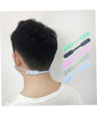 Oatipho Adjustable Mask Clip Holder - 6 Pack Buckle Grips for Face Masks | Anti-Strangulation Accessories & Mask Earring Hook - Buy Online on GoSupps.com